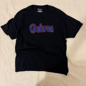 Black Champion Gators cotton tee L